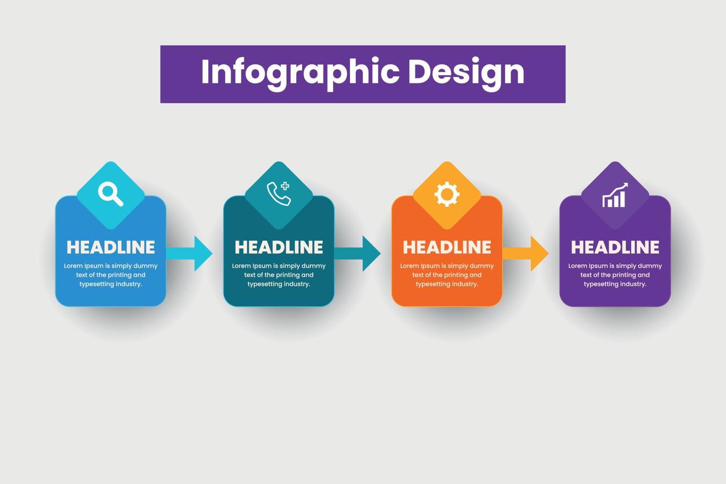 kleurrijk bedrijf infographic tabel ontwerp vector