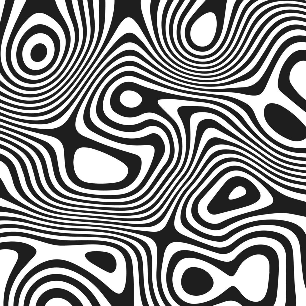 psychedelisch stijl van abstract groovy achtergrond vector illustratie