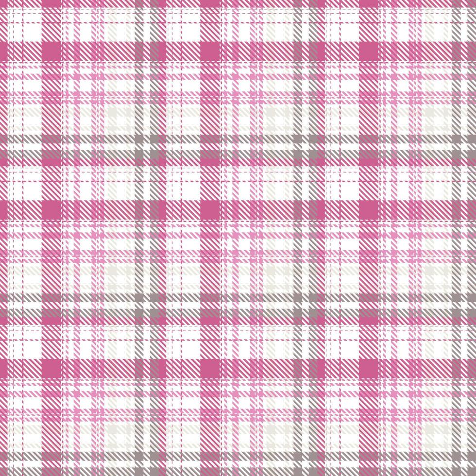 controleren plaid patroon naadloos is een gevormde kleding bestaande van kris gekruist, horizontaal en verticaal bands in meerdere kleuren.naadloos Schotse ruit voor sjaal, pyjama, deken, dekbed, kilt groot sjaal. vector