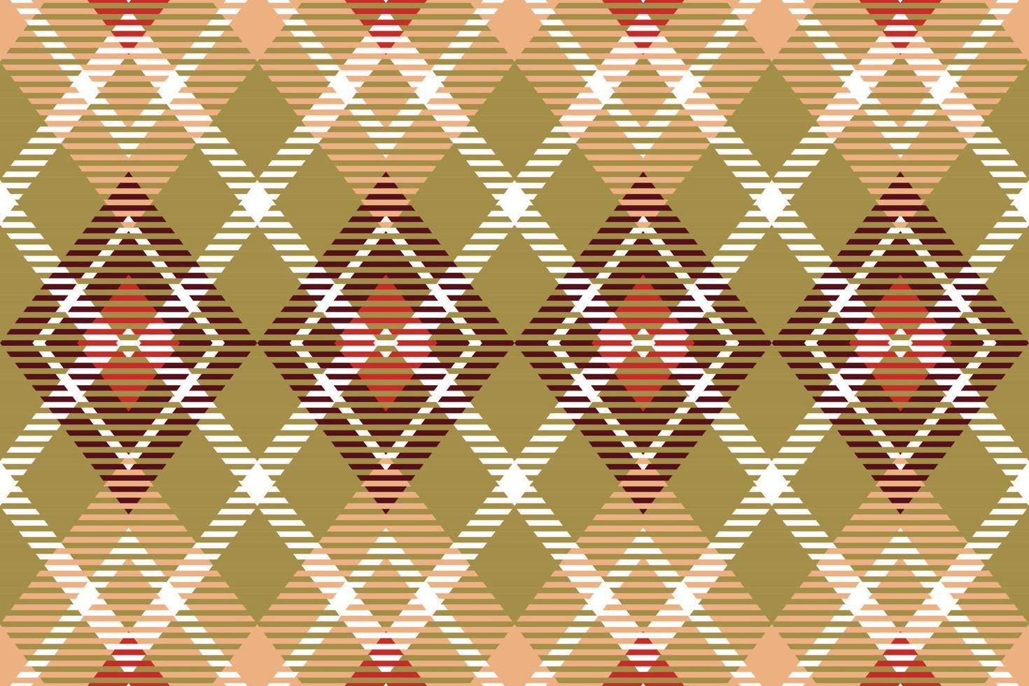 buffel plaid patroon naadloos textiel is een gevormde kleding bestaande van kris gekruist, horizontaal en verticaal bands in meerdere kleuren. Schotse ruiten zijn beschouwd net zo een cultureel icoon van Schotland. vector