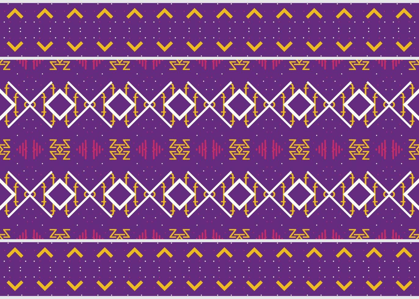 etnisch bloemen tribal kleur meetkundig traditioneel etnisch oosters ontwerp voor de achtergrond. volk borduurwerk, Indisch, scandinavisch, zigeuner, Mexicaans, Afrikaanse tapijt, tapijt. vector