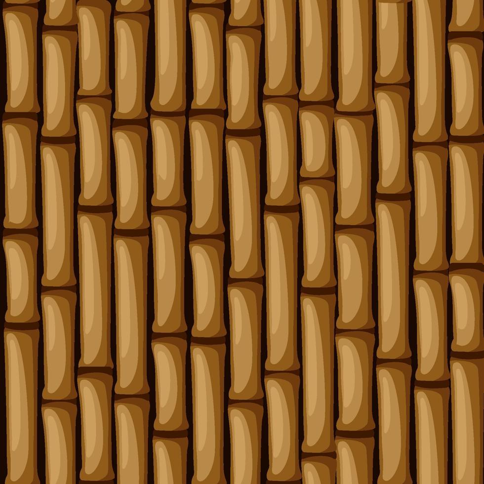 naadloos bruin bamboe textuur. bamboe vector naadloos patroon