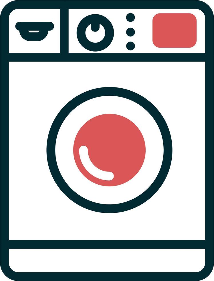 wasmachine vector pictogram