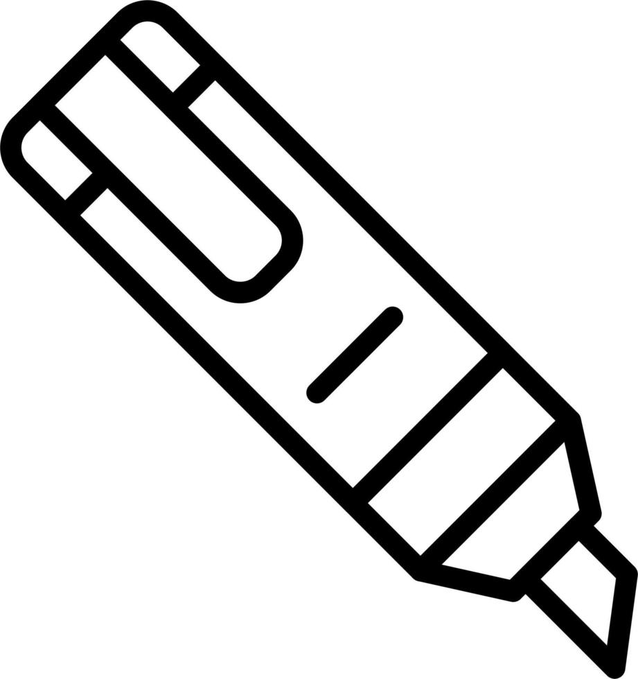 markeerstift vector pictogram