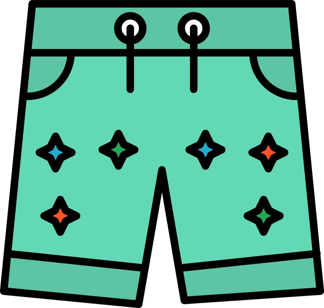 zwemmen shorts vector icoon