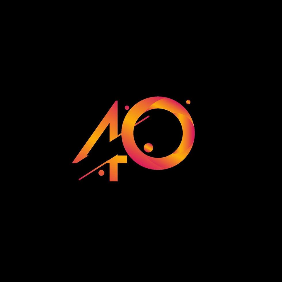 40 jaar verjaardag viering kleurovergang nummer vector sjabloon ontwerp illustratie
