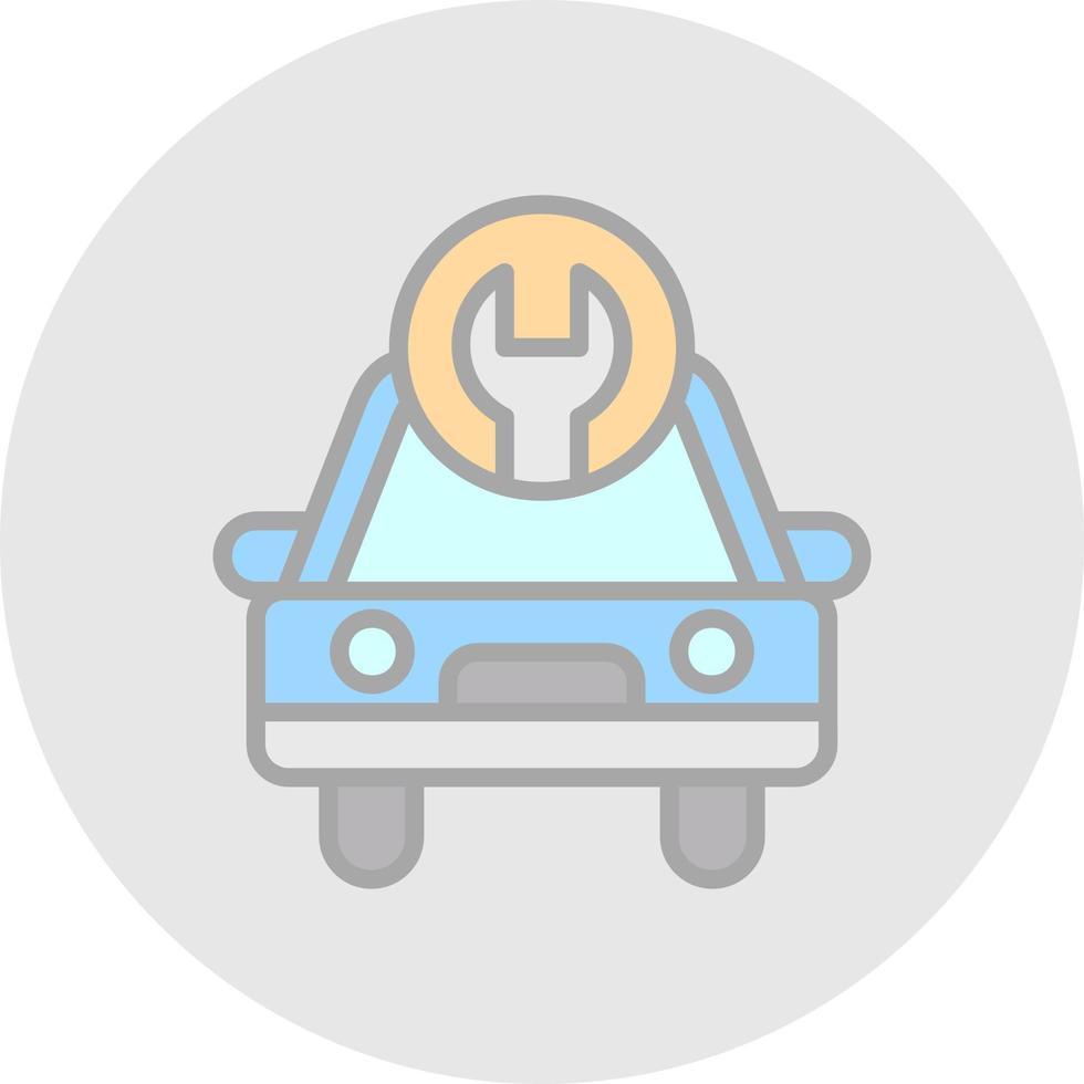 auto onderhoud vector icoon ontwerp