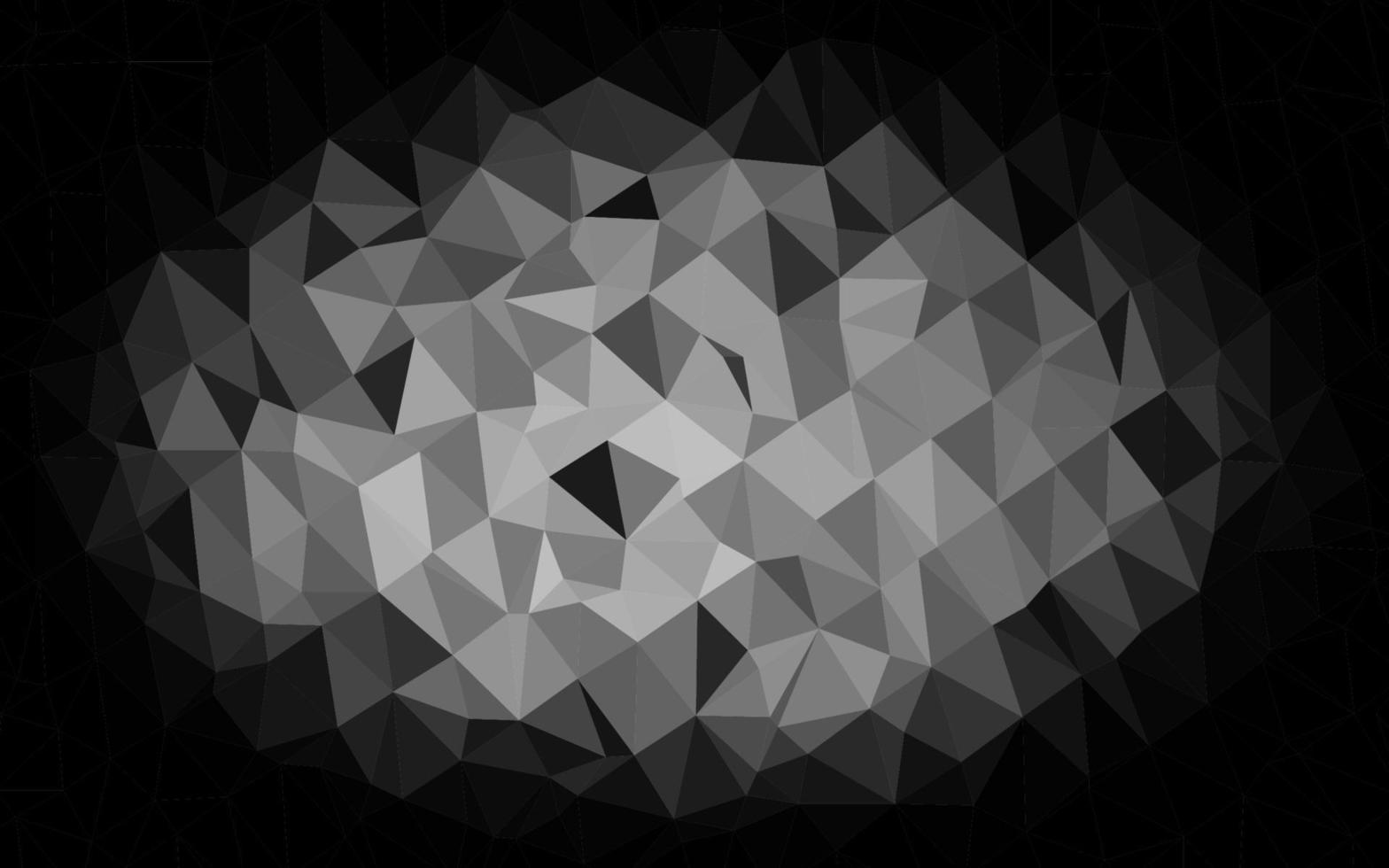 licht zilver, grijs vector wazig driehoek sjabloon.