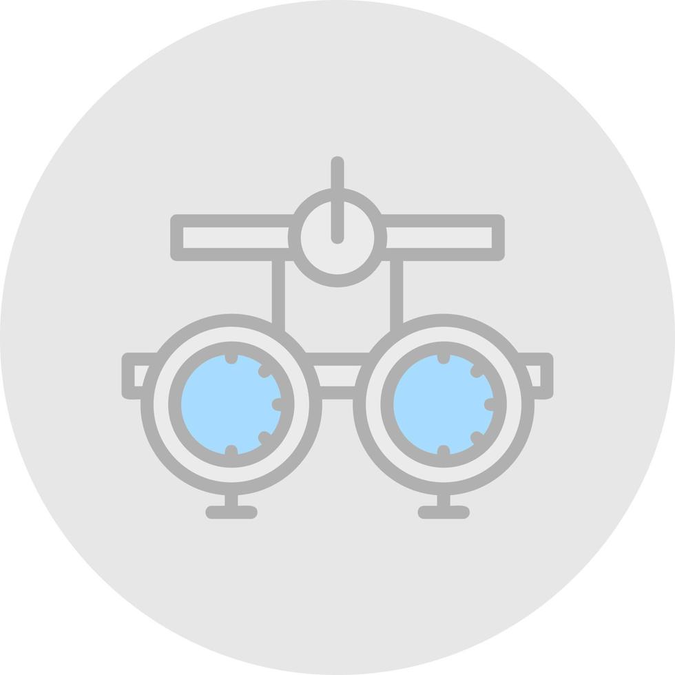 optometrist vector icoon ontwerp