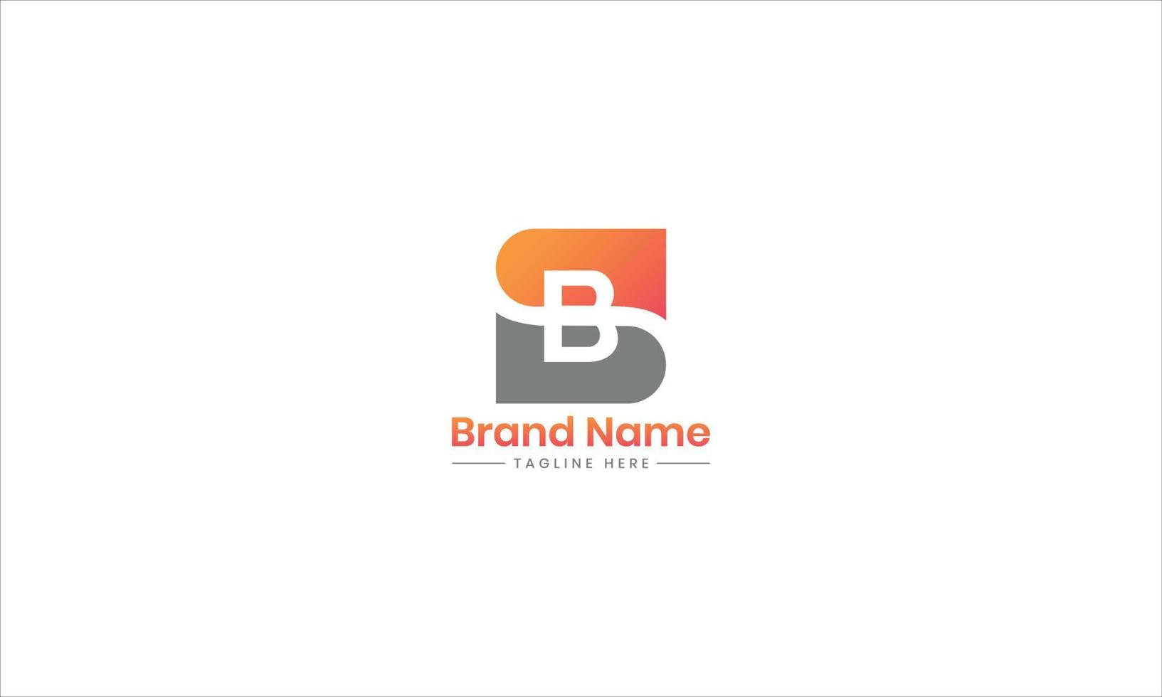 sb logo, brief sb, sb brief logo ontwerp vector met helling kleuren. bs brief logo ontwerp. eerste brieven bs logo icoon. abstract brief bs logotype logo ontwerp sjabloon. bs logo pro vector