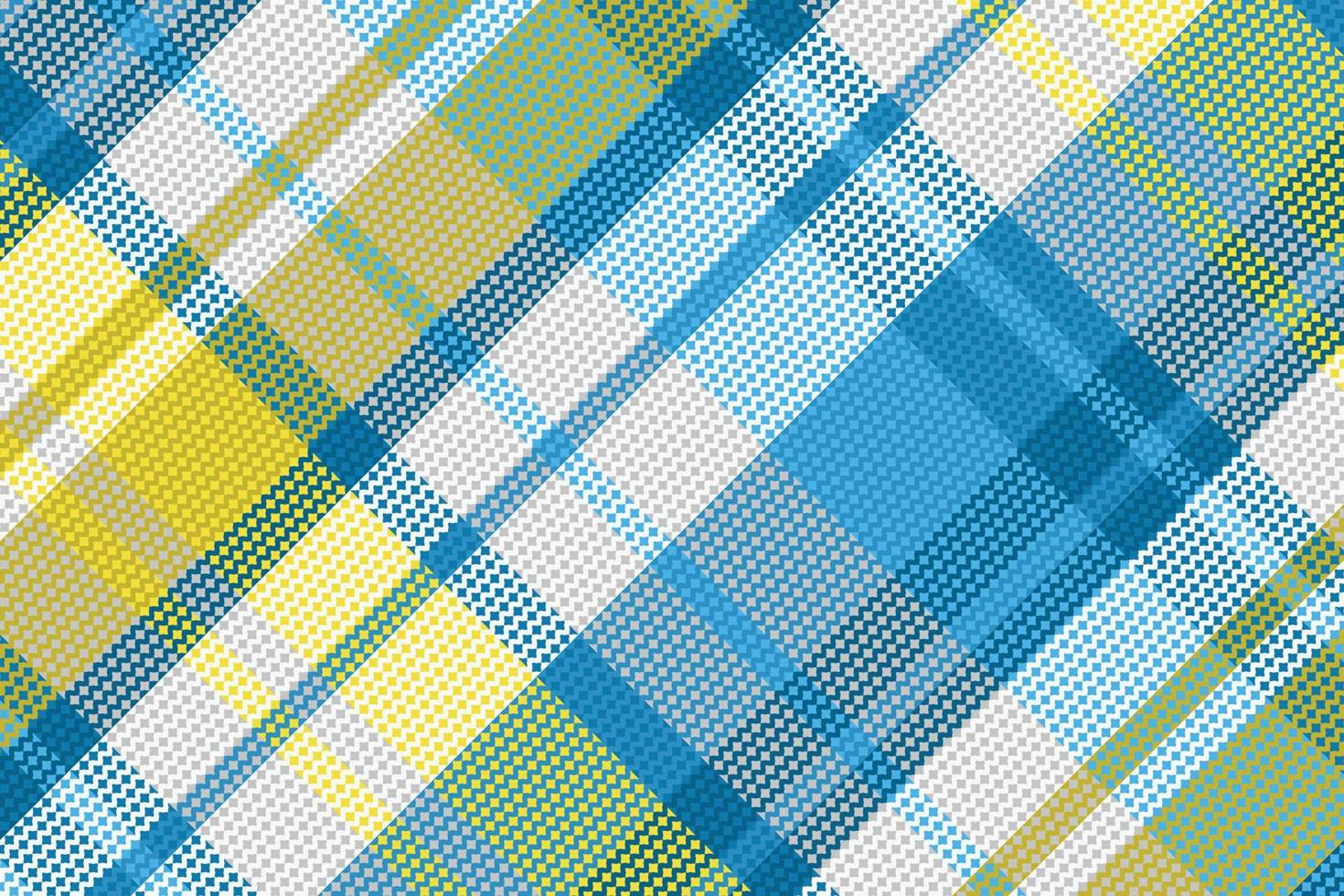 Schotse ruit plaid met zomer kleur patroon. vector