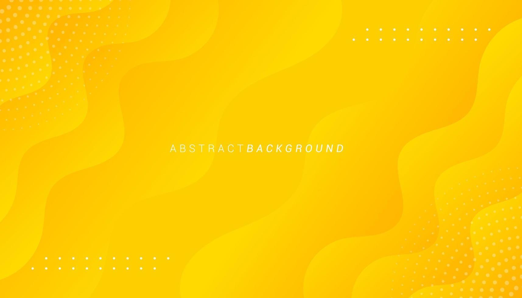 abstract golvend helling geel achtergrond met meetkundig element . vector illustratie