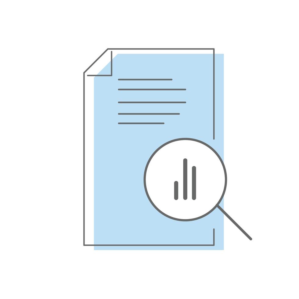 zoek data-analyse gerelateerde vector iconen