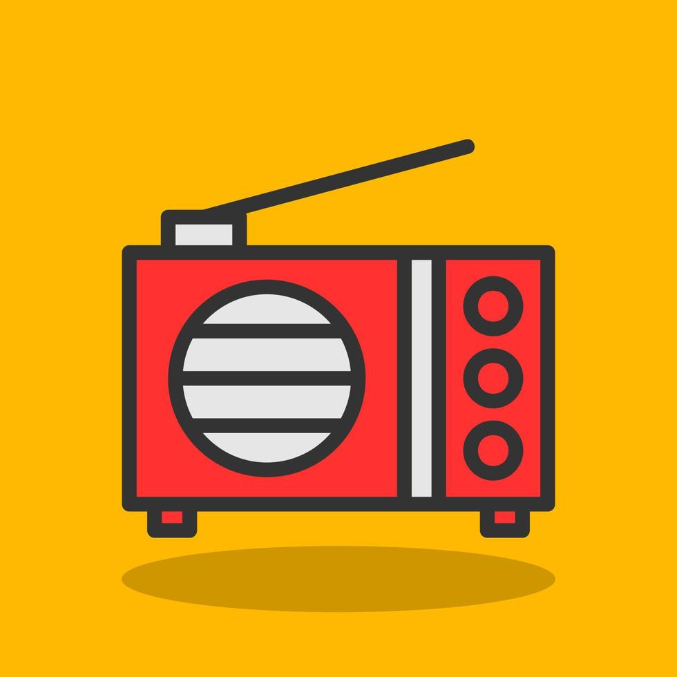 radio vector icoon ontwerp