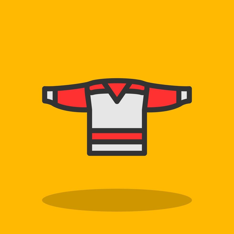 hockey Jersey vector icoon ontwerp