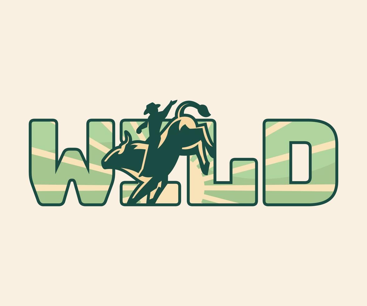 woordmerk wild logo vector