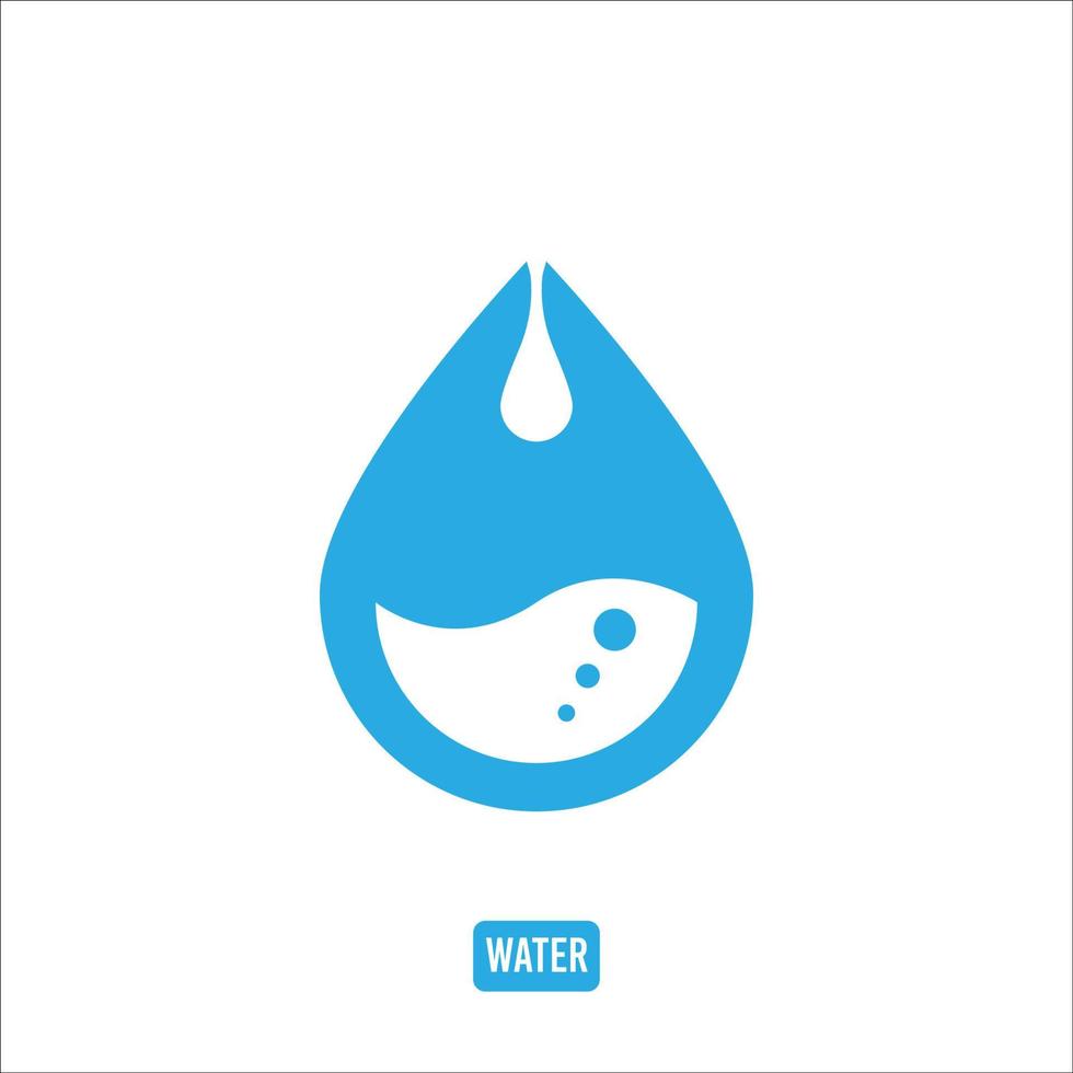 water icoon logo vector