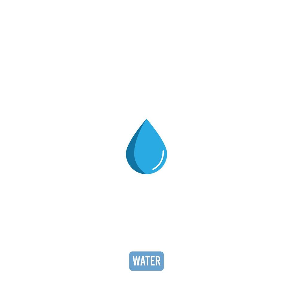 water icoon logo vector