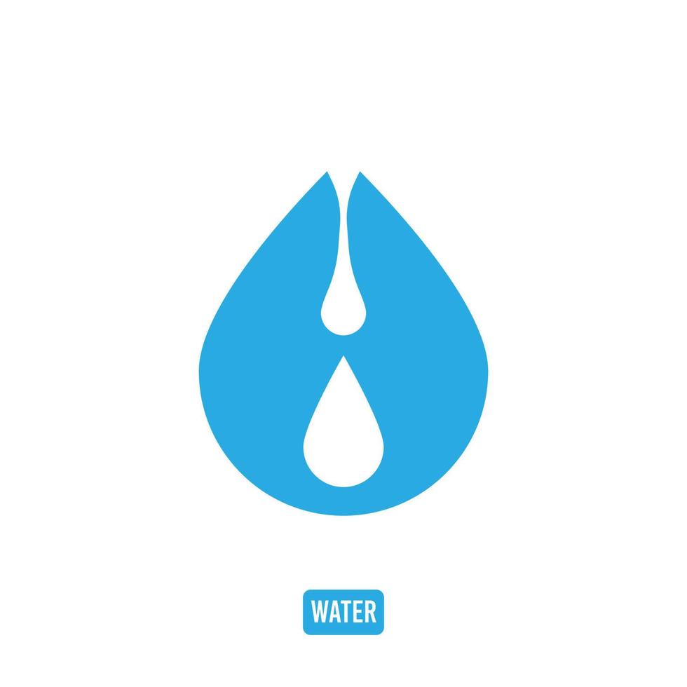 water icoon logo vector