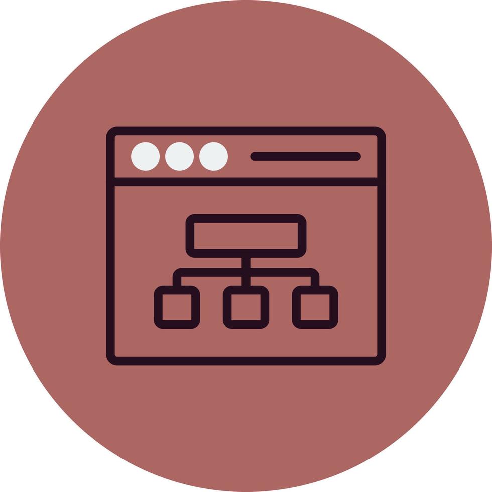 sitemap vector icoon