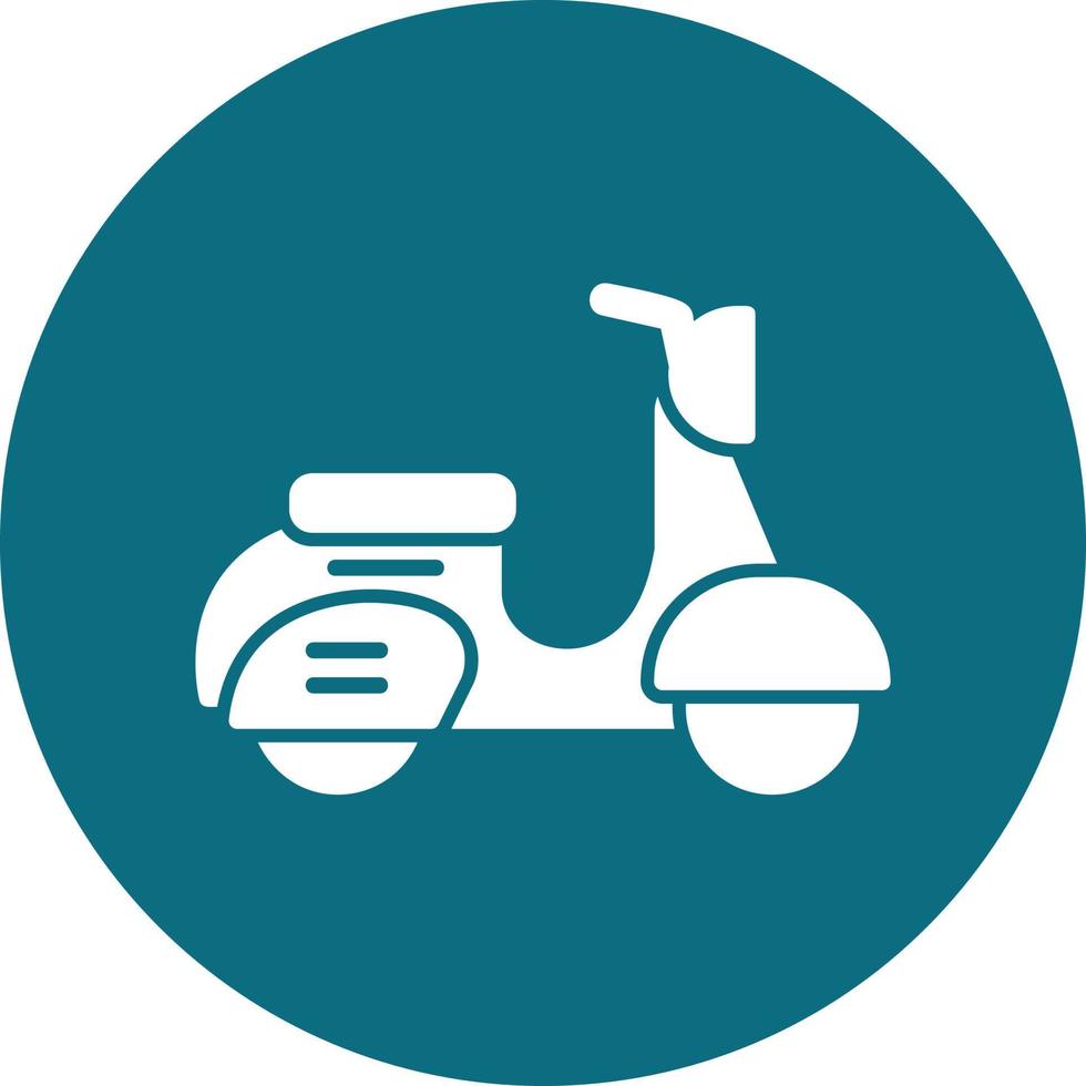 scooter vector pictogram