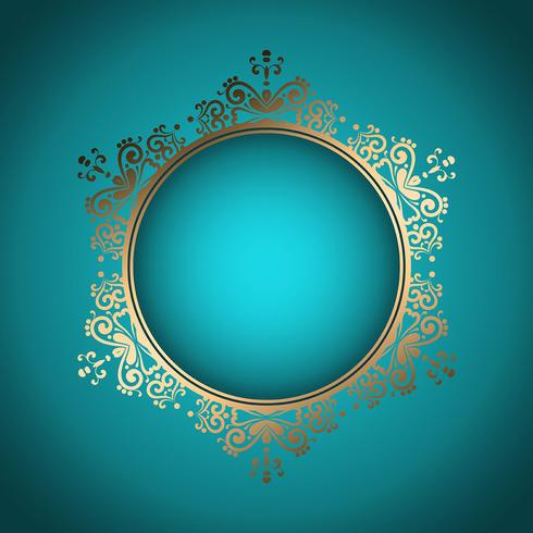 Decoratief frame achtergrond vector