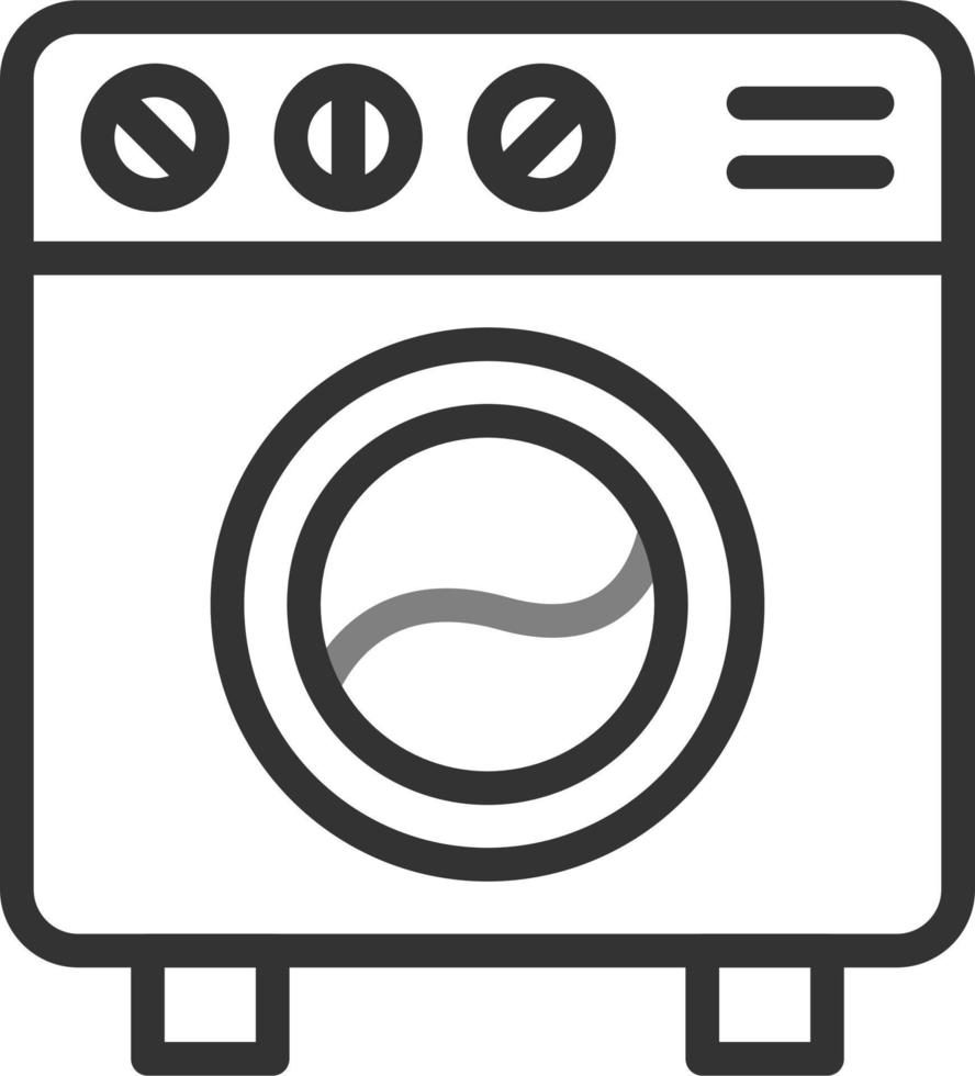 wasmachine vector pictogram