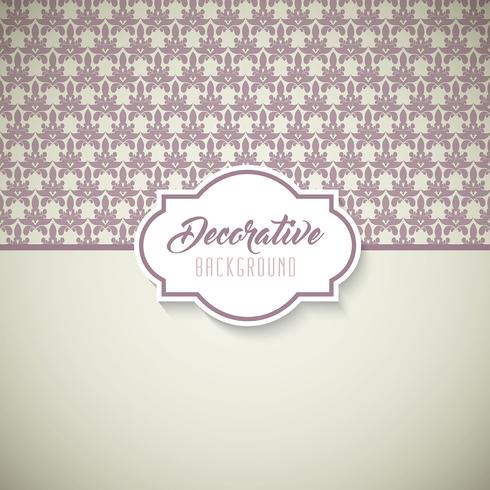 Decoratieve achtergrond vector