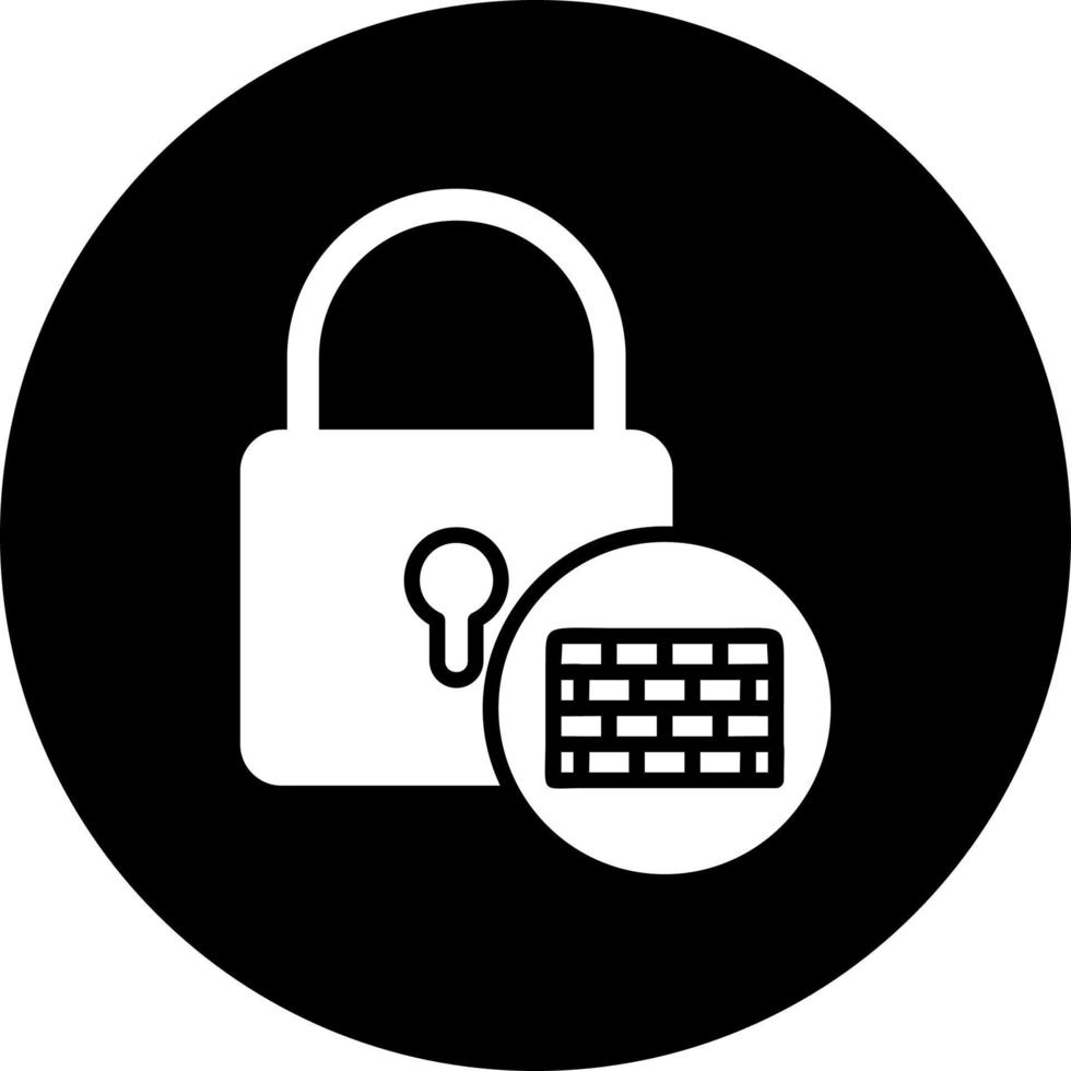 firewall vector pictogram