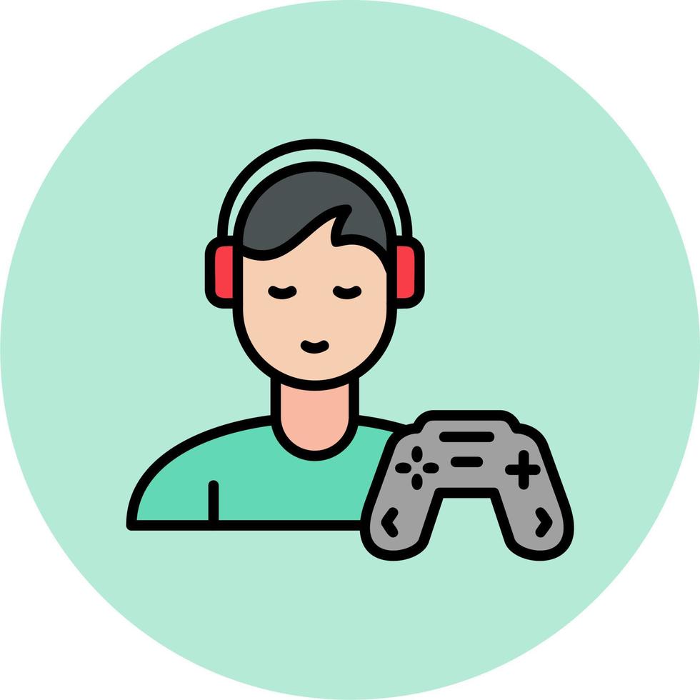 gamer vector icoon