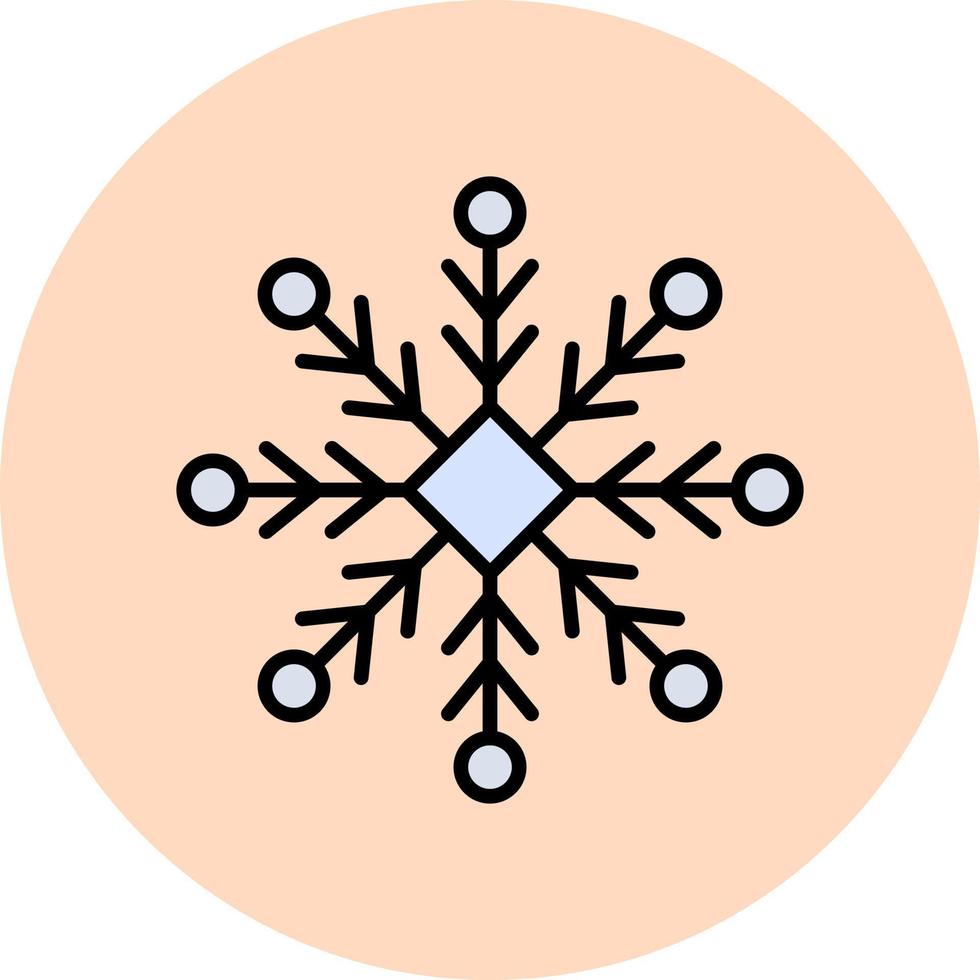 sneeuwvlok vector pictogram