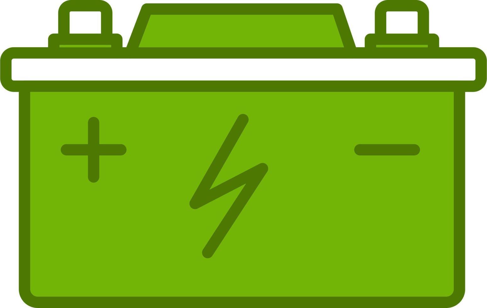 batterij vector pictogram