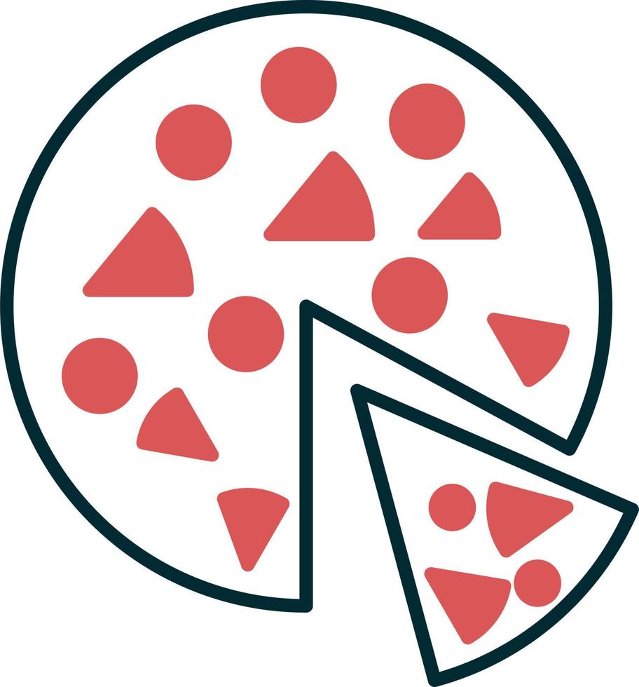 pizza vector icoon