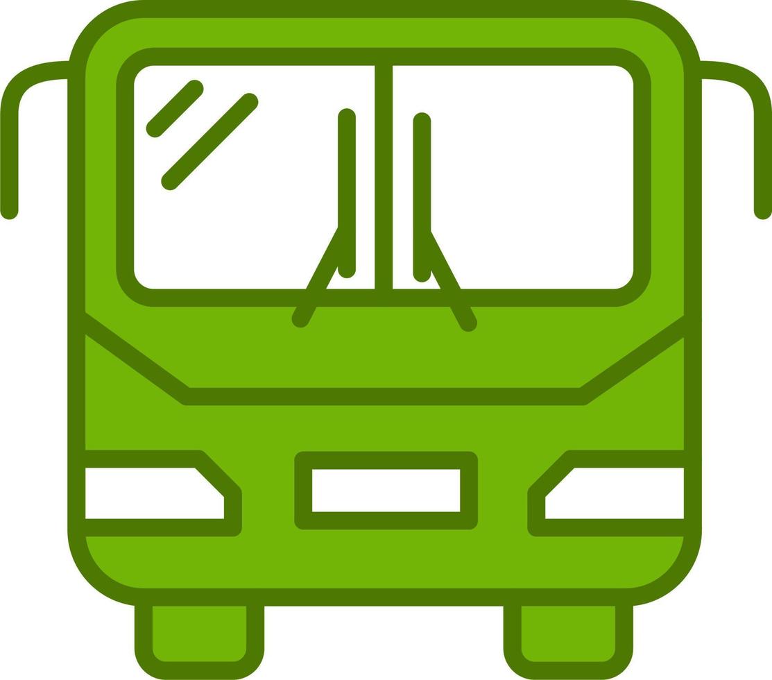 bus vector pictogram