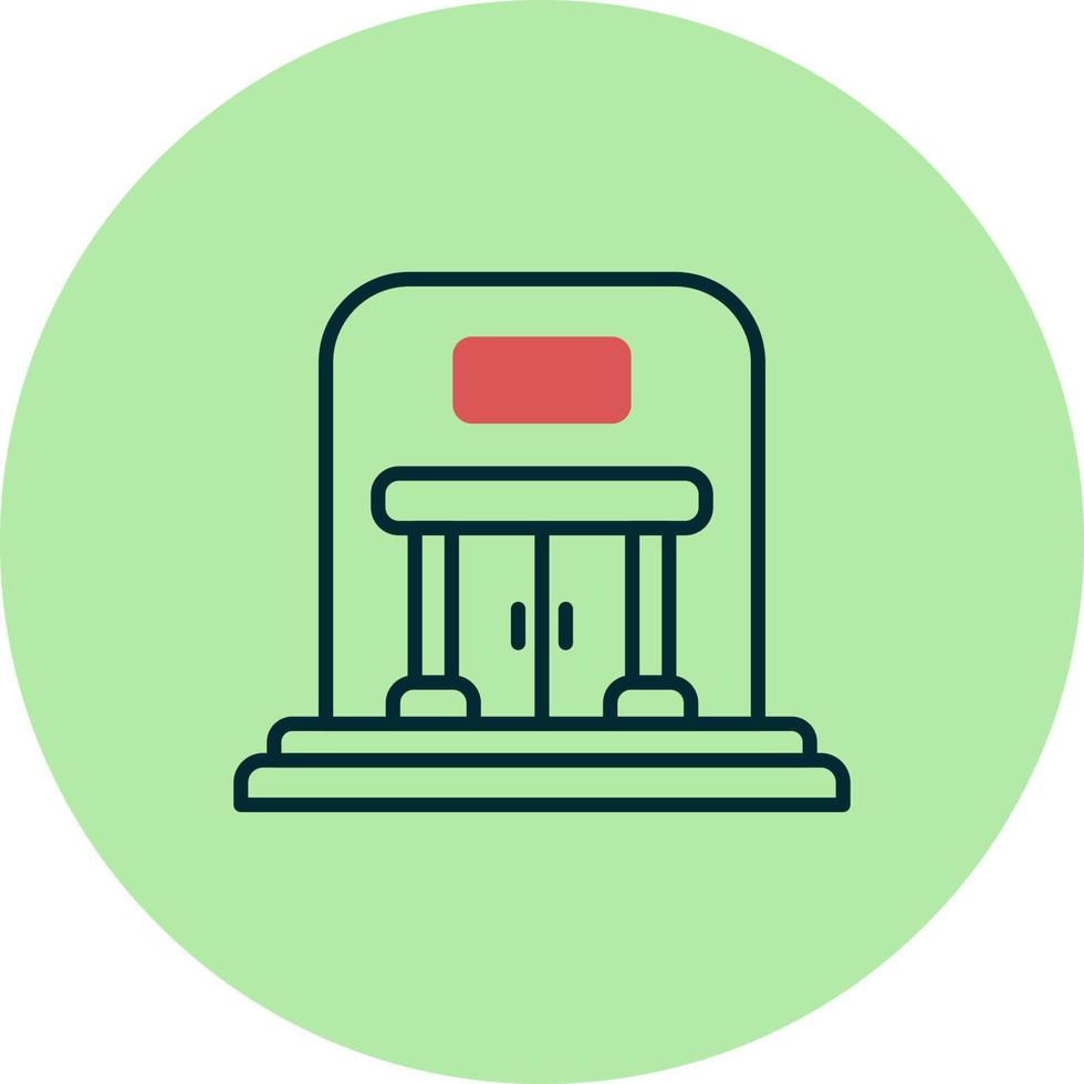 bank vector pictogram