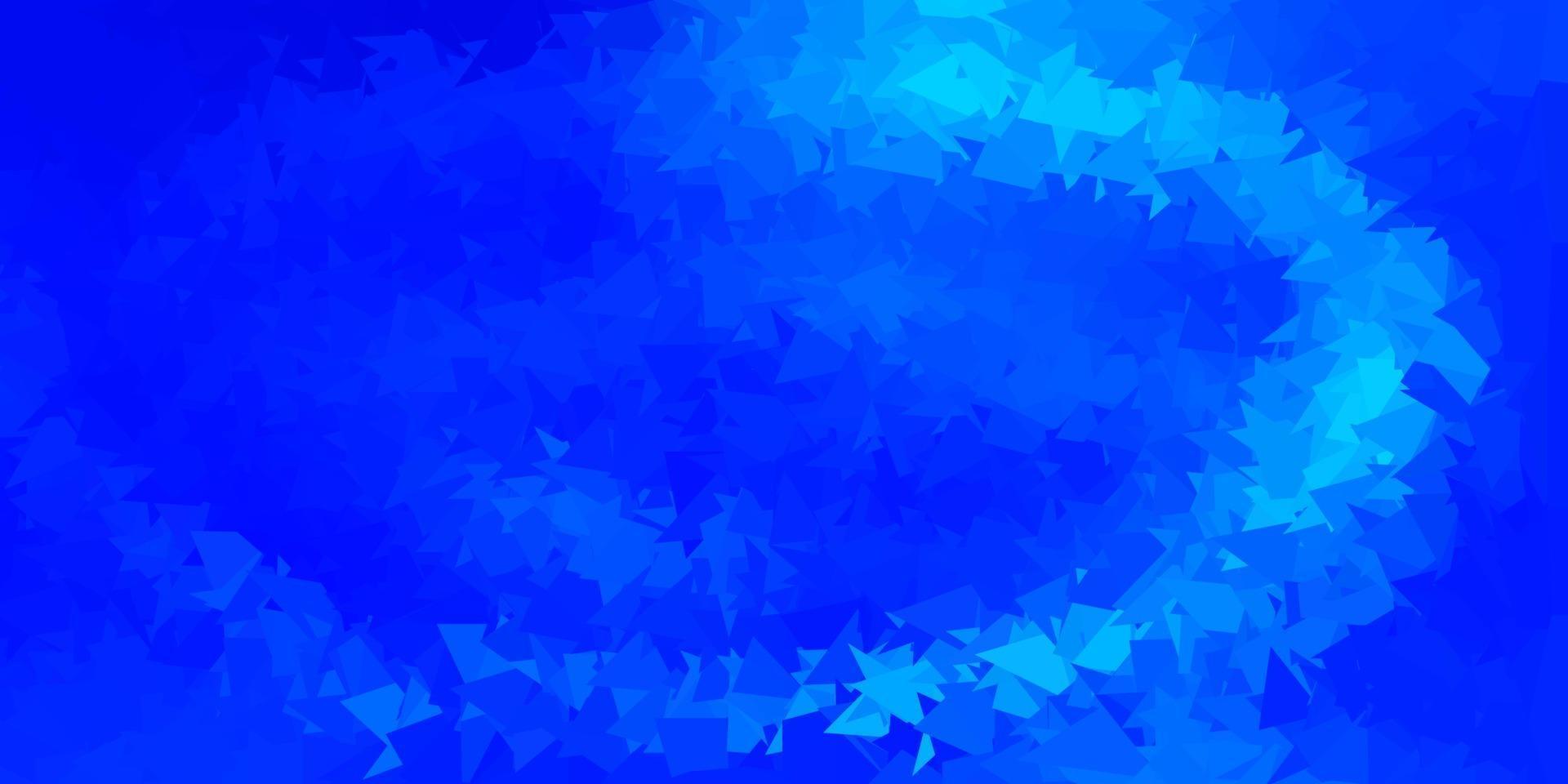 lichtblauwe vector geometrische veelhoekige lay-out.