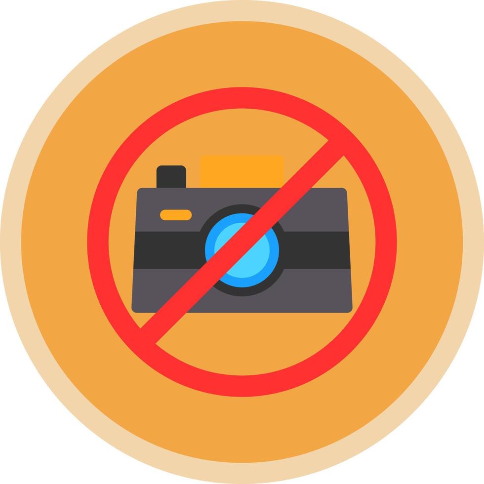 Nee camera vector icoon ontwerp