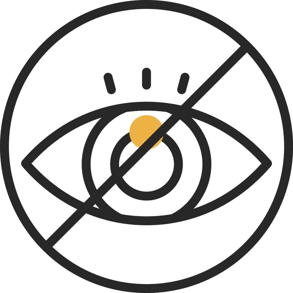 Blind vector icoon ontwerp