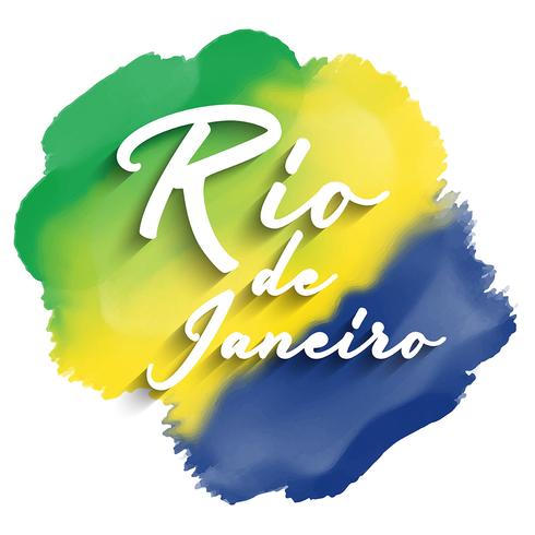 Rio de Janeiro achtergrond vector