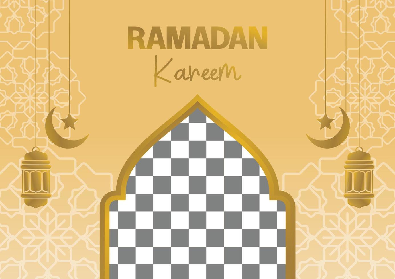 bewerkbare Ramadan uitverkoop poster Sjablonen. met mandala, maan, ster en lantaarn ornamenten. ontwerp voor sociaal media en web. vector illustratie