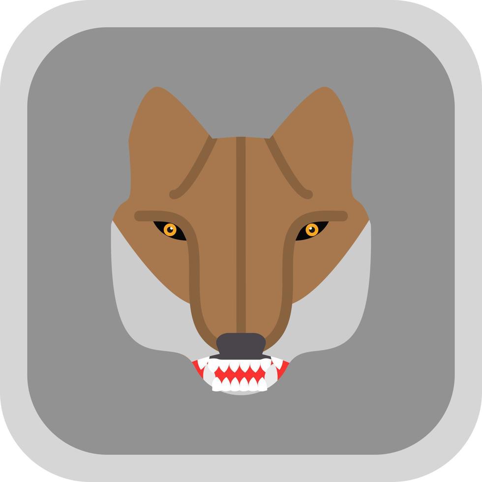 wolf vector icoon ontwerp