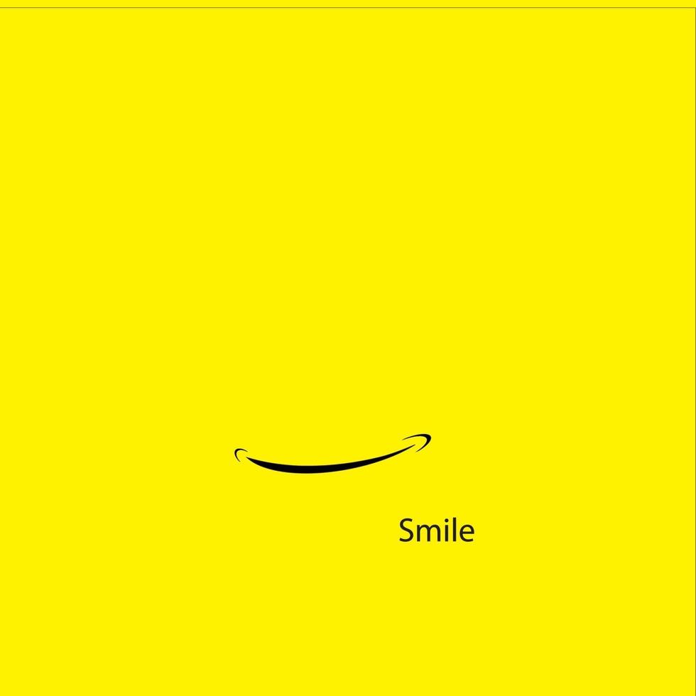 glimlach pictogram logo vector sjabloonontwerp - vector
