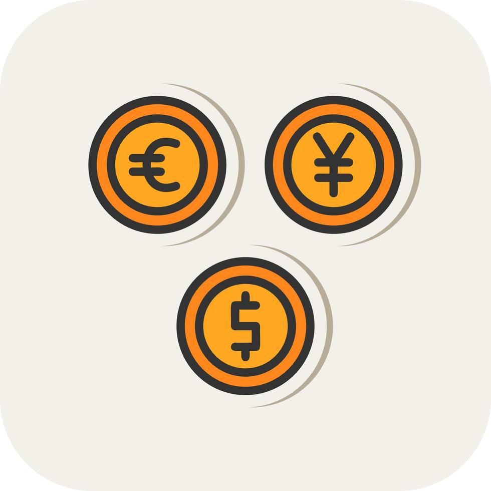 valuta vector icoon ontwerp