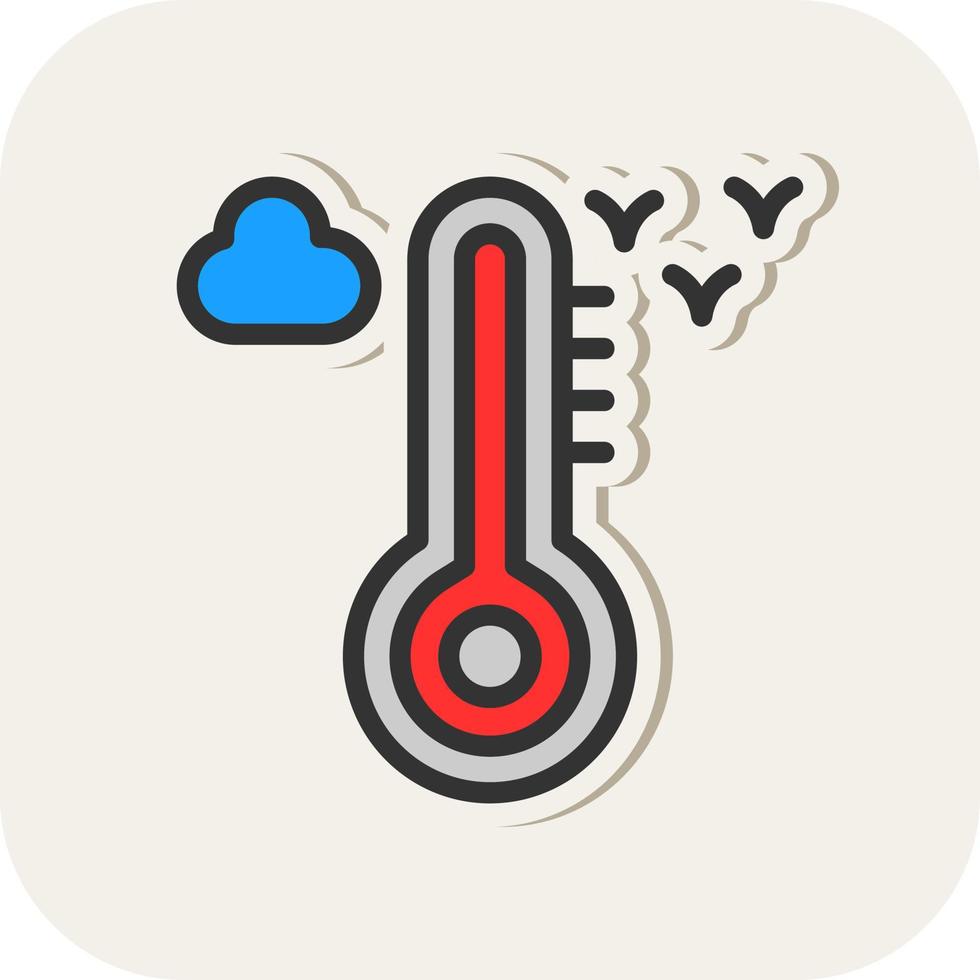 temperatuur vector icoon ontwerp