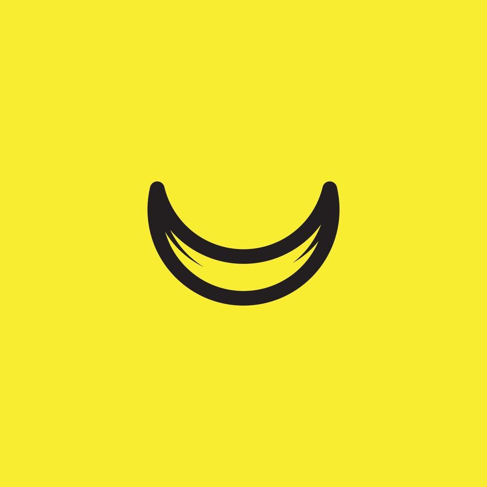 glimlach emoticon logo vector sjabloonontwerp illustratie