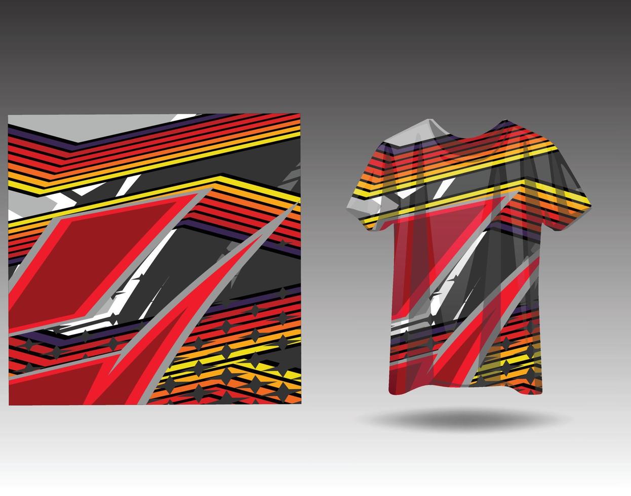 t-shirt sport- ontwerp voor racing Jersey wielersport Amerikaans voetbal gaming vector