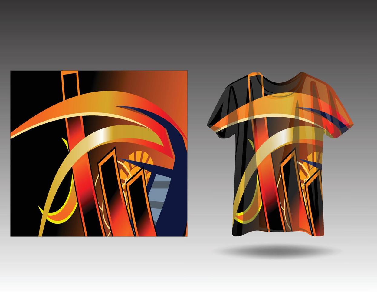 t-shirt sport- ontwerp voor racing Jersey wielersport Amerikaans voetbal gaming vector