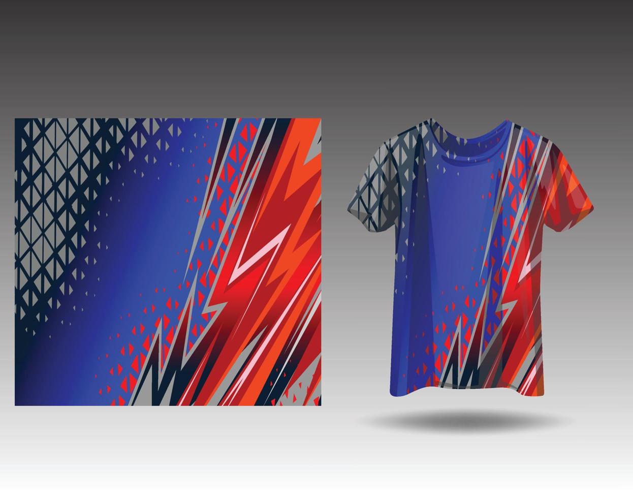 t-shirt sport- ontwerp voor racing Jersey wielersport Amerikaans voetbal gaming vector