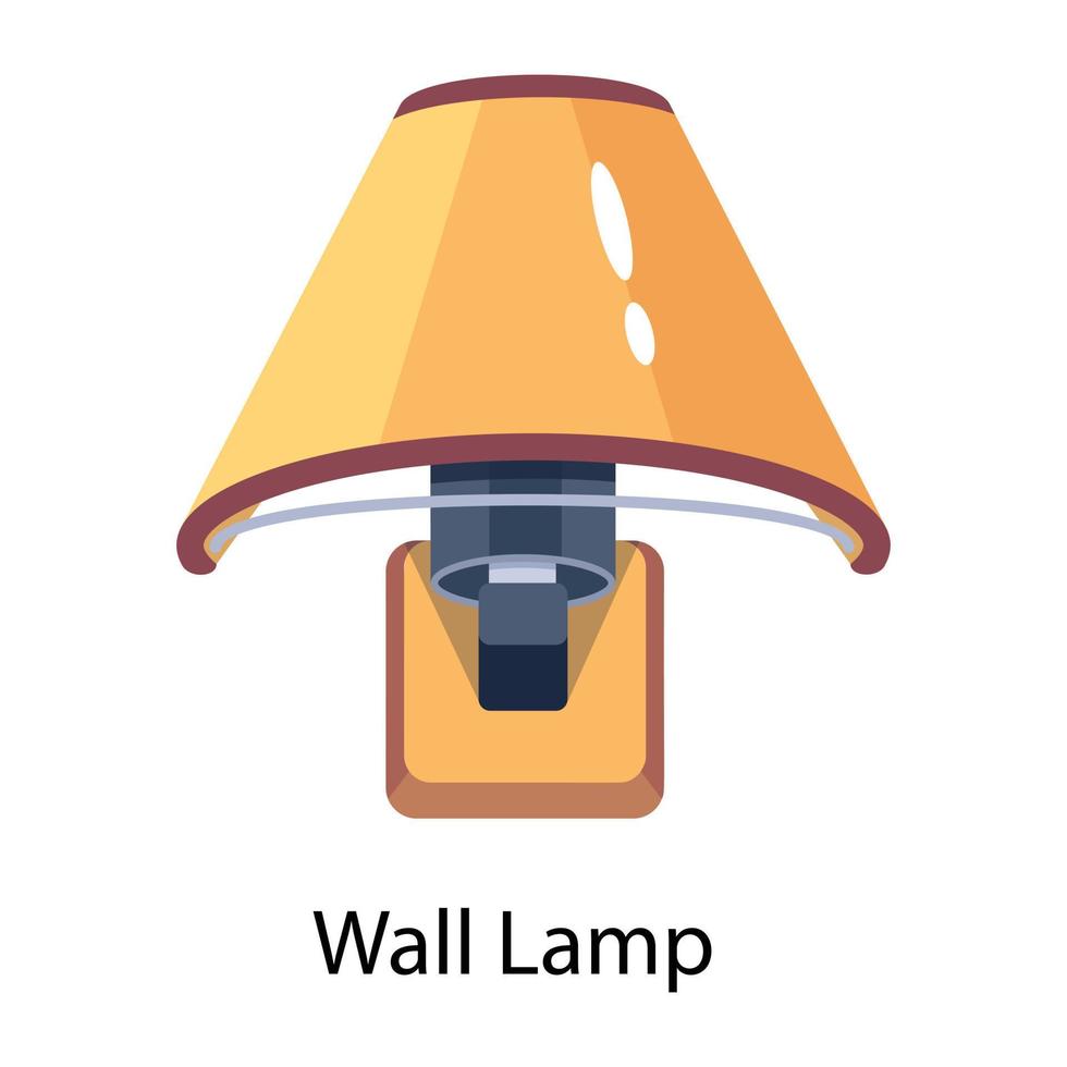 trendy wandlamp vector