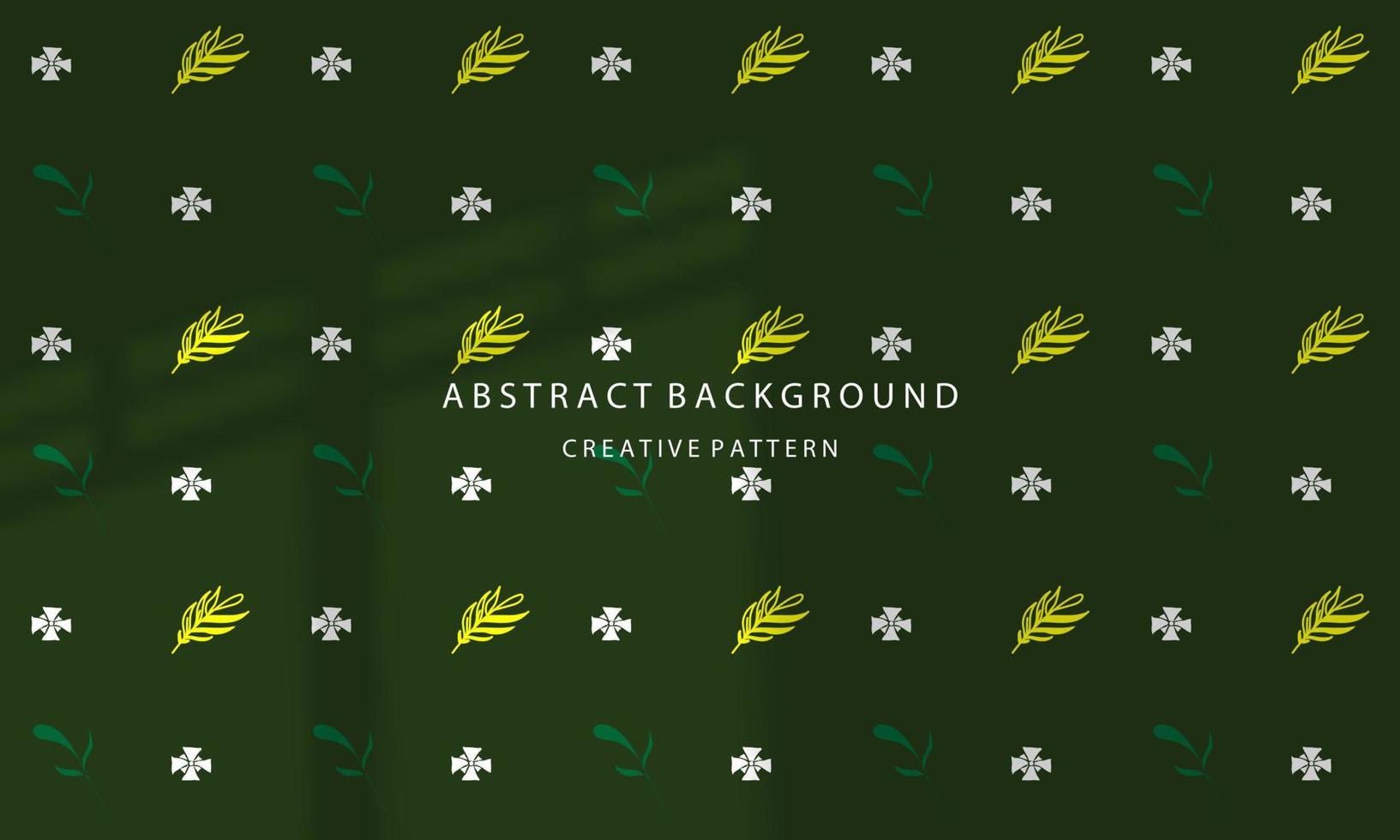 abstract achtergrond hand getekend schattig bloem patroon aantrekkelijk pastel groen schaduw bedekking eps 10 vector
